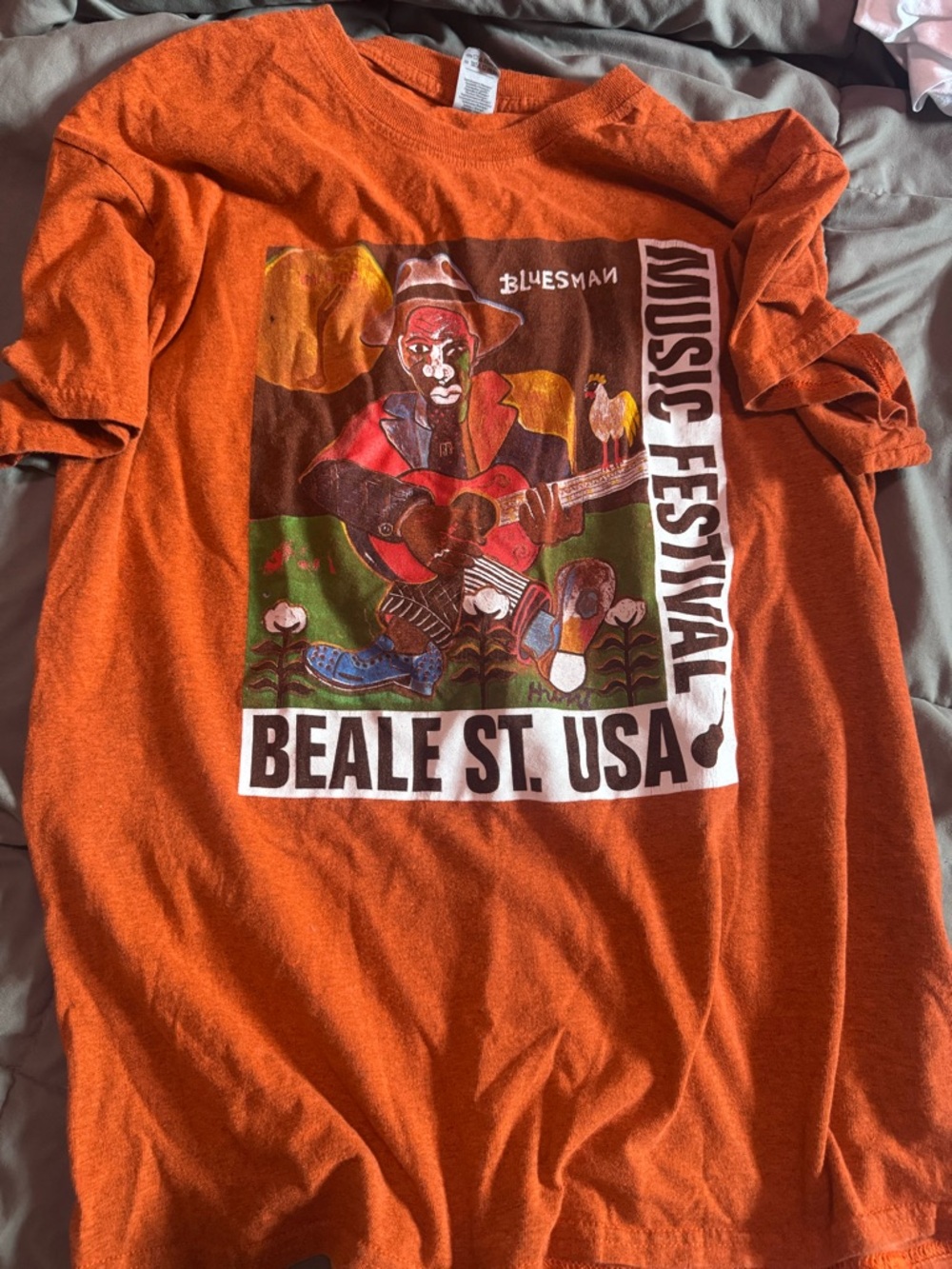George Hunt Bluesman Beale Street Music Festival Tee